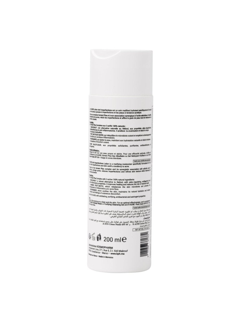 K - ACNE LOTION ANTI - IMPERFECTION 200ML - DCOFVKAL214