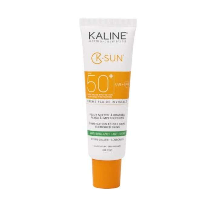 K - SUN PEAUX MIXTES A GRASSES/ INVISIBLE 50ML - Kaline | BeautyForYou.ma