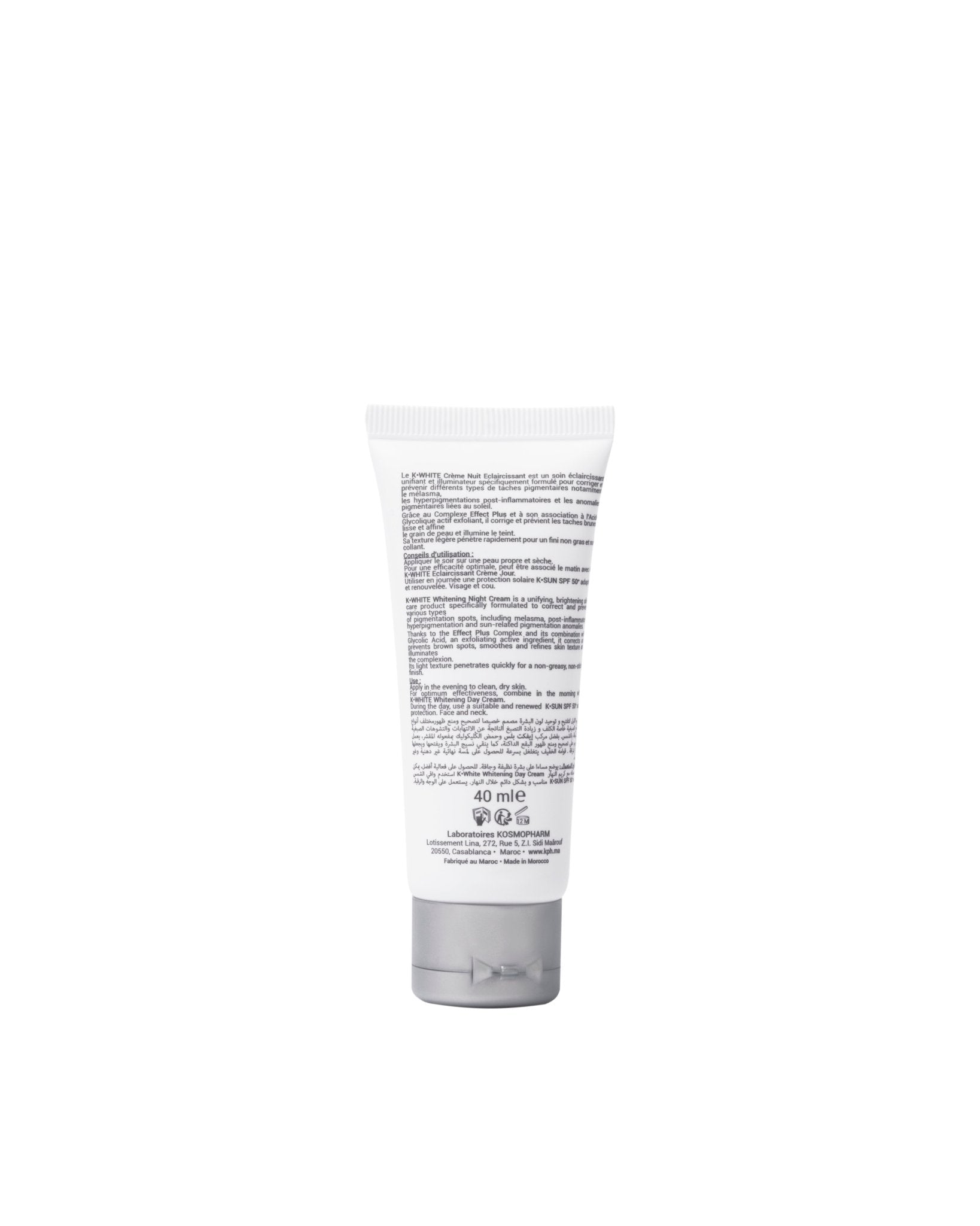 K - WHITE SOIN ECLAIRCISSANT CREME DE NUIT 40ML - COFVKAL217