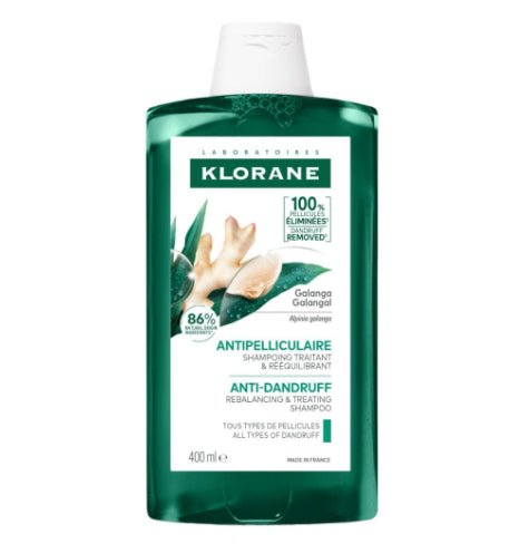 KLORANE SHAMPOING ANTI-PELLICULAIR Galanga 400ML - Klorane | BeautyForYou.ma