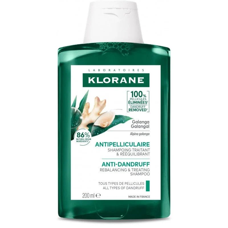 KLORANE SHP ANTI-PELLICULAIR Galanga 200ML - KLORANE | BeautyForYou.ma