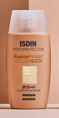 ISDIN FOTOPROTECTEUR WATER COLOR MEDIUM 50ML - Isdin | BeautyForYou.ma