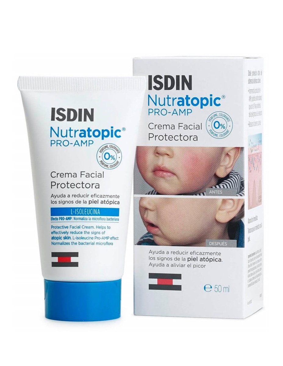 ISDIN NUTRATOPIC CREME VISAGE 50 ML - 8429420165595