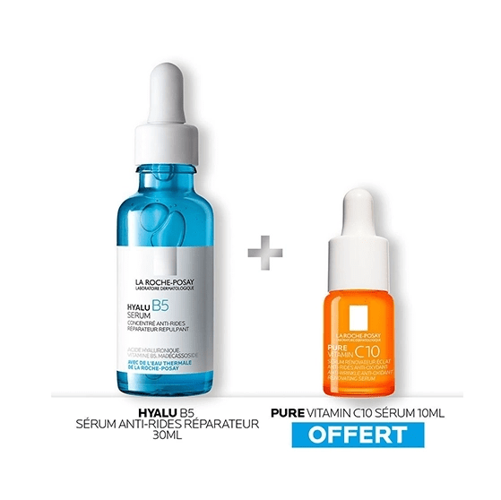 La Roche-Posay Hyalu B5 Sérum Suractivé = vit c 10ml offert - La Roche-Posay | BeautyForYou.ma