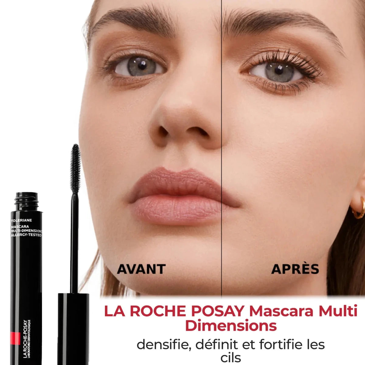 La Roche-Posay respectissime mascara extreme volume intense noir - yeux sensibles - La Roche-Posay | BeautyForYou.ma
