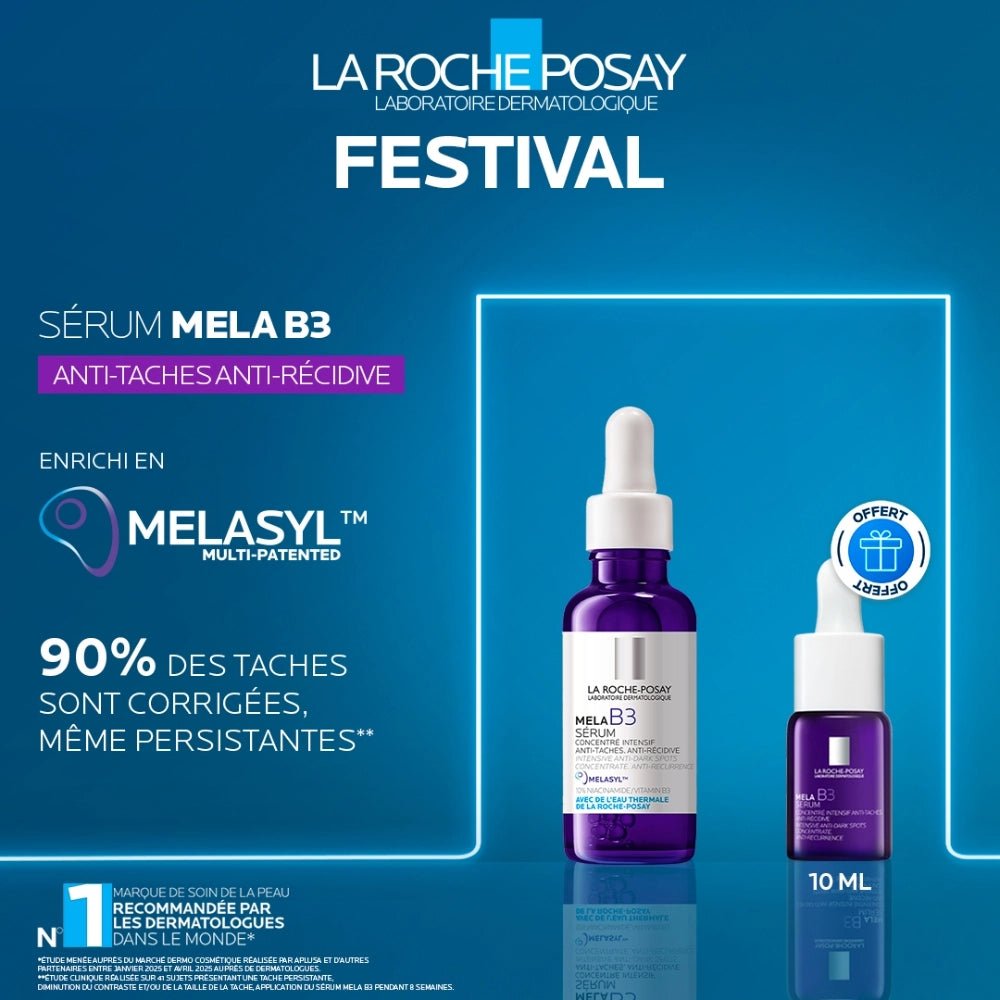 la roche posay serum MELA B3 30ML = mela b3 10ML - La Roche-Posay | BeautyForYou.ma