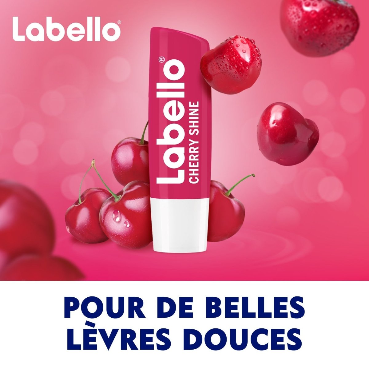 LABELLO Baume à Lèvres, Cherry Shine, 4.8g - 85071