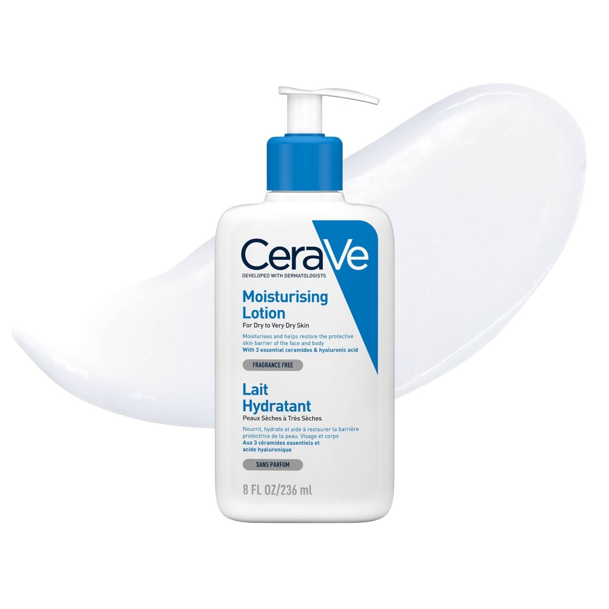 Lait hydratant 236 ml - Cerave | BeautyForYou.ma
