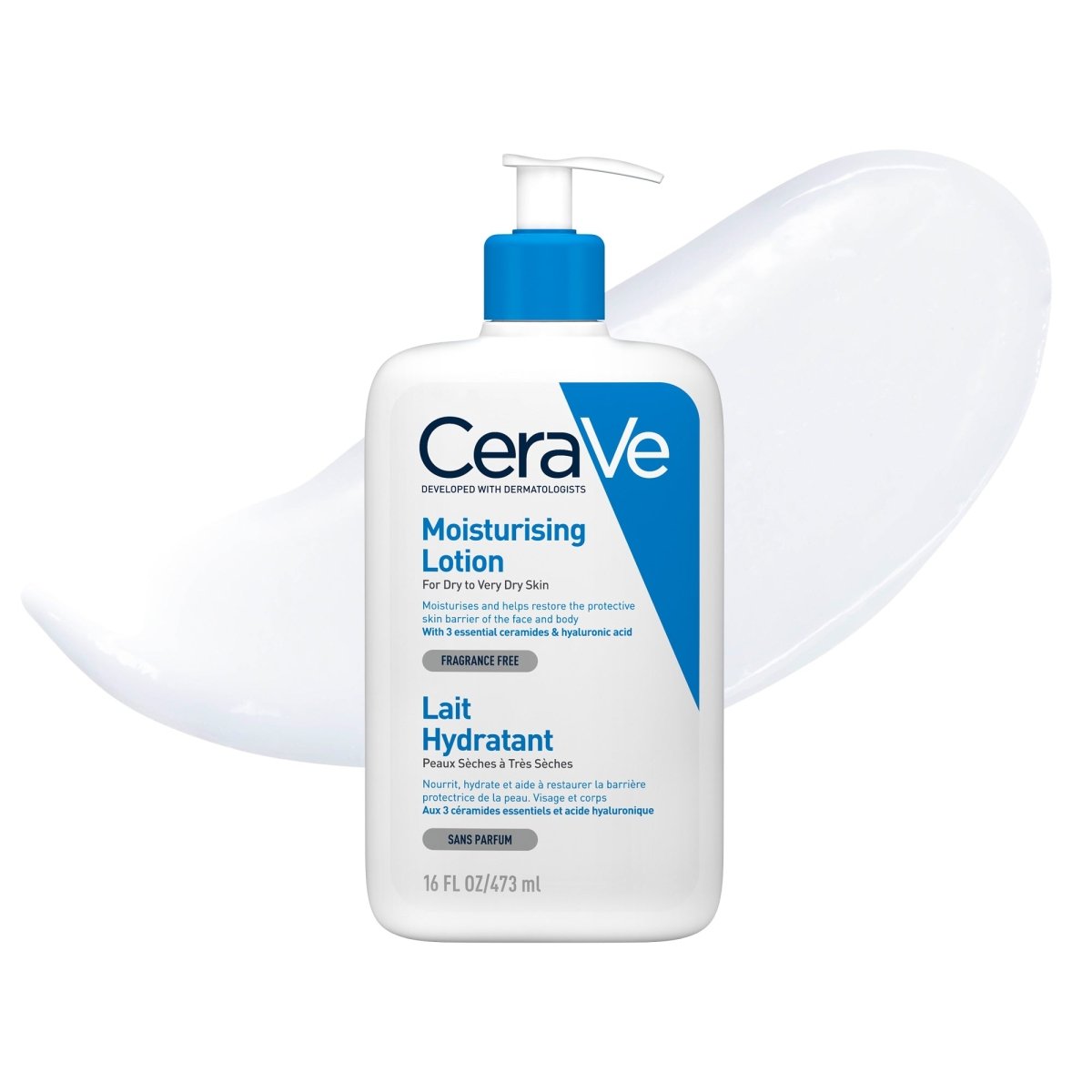 Lait hydratant 473 ml - Cerave | BeautyForYou.ma
