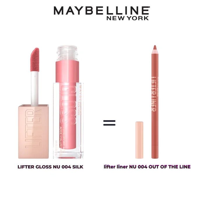 lift gloss 004 + lip liner004 - Maybelline | BeautyForYou.ma
