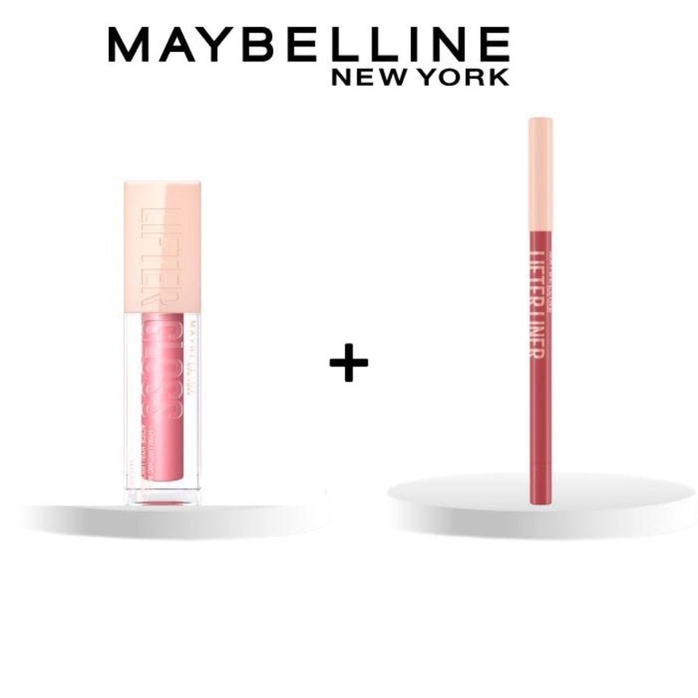 lift gloss 005 + lip liner 009 - Maybelline | BeautyForYou.ma