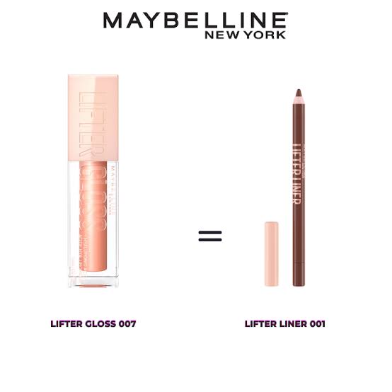 lift gloss 007 + lip liner 001 - Maybelline | BeautyForYou.ma
