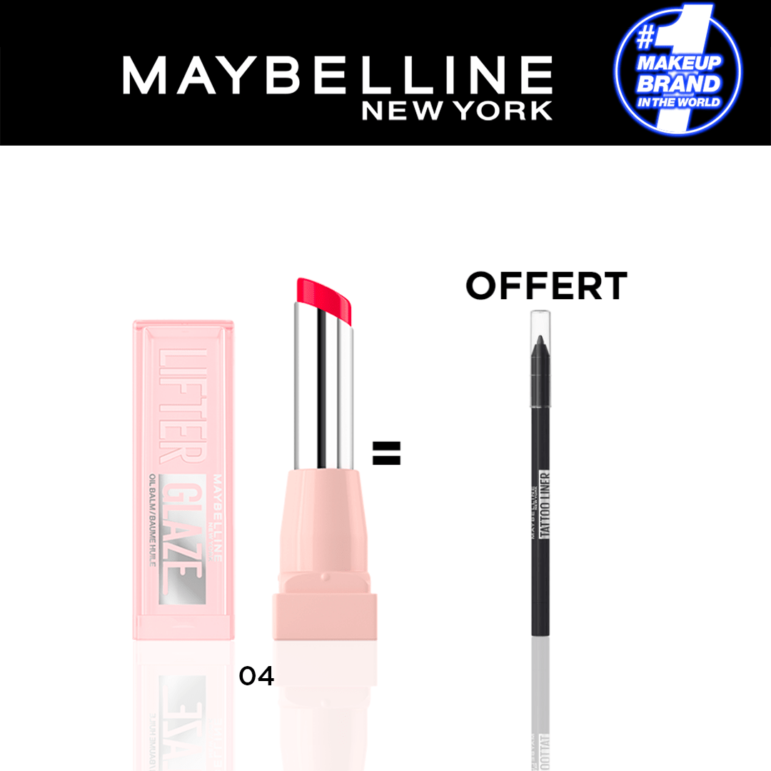 LIFTER GLAZE 04 = TATTO LINER - Maybelline | BeautyForYou.ma