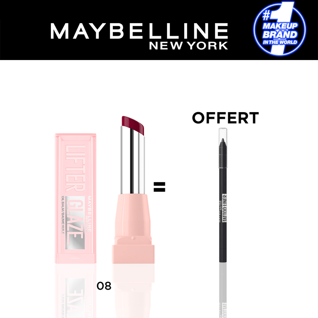LIFTER GLAZE 08 = TATTO LINER - Maybelline | BeautyForYou.ma