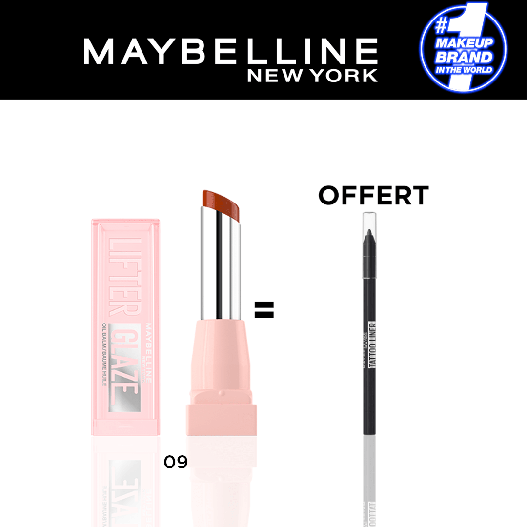 LIFTER GLAZE 09 = TATTO LINER - Maybelline | BeautyForYou.ma