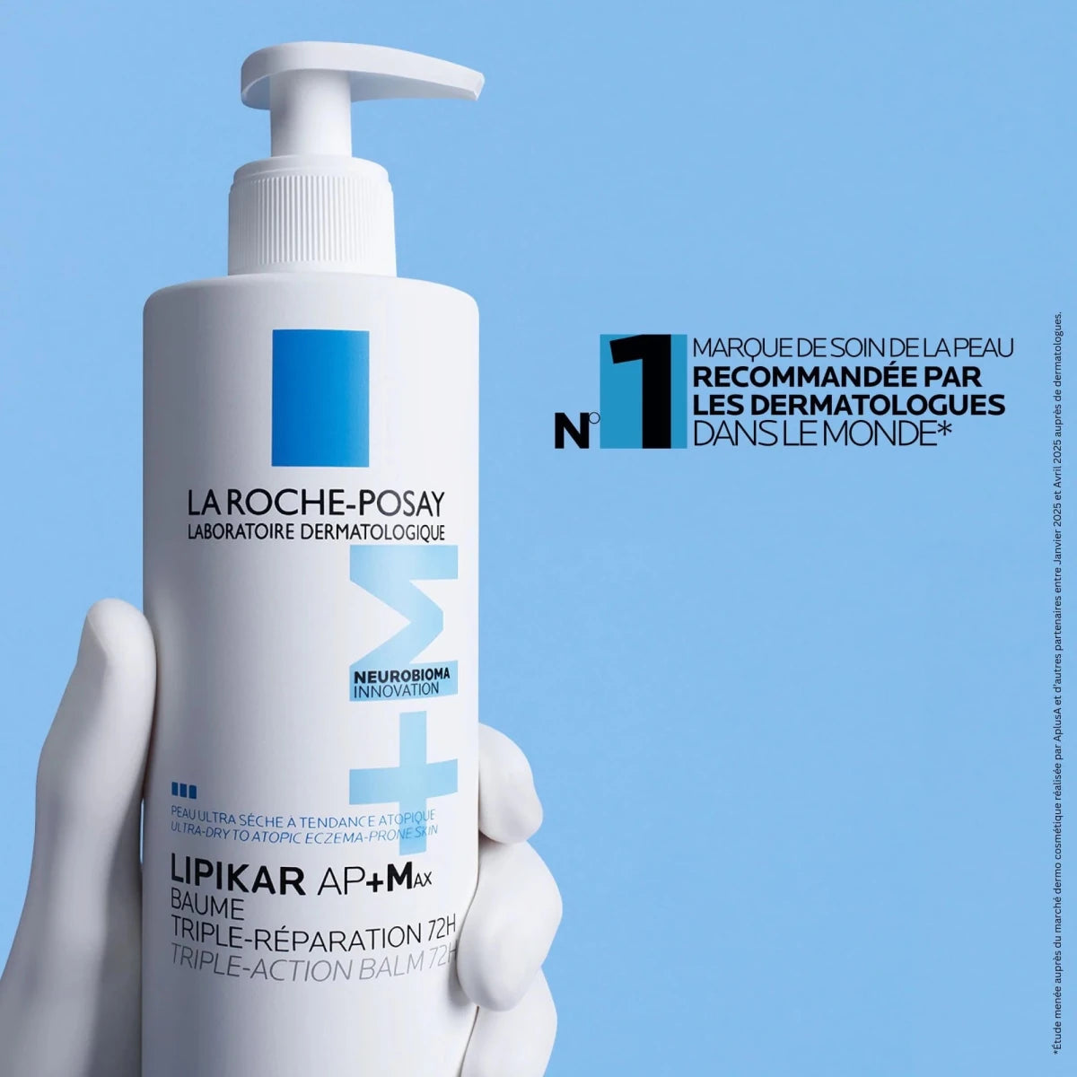 LIPIKAR BAUME AP+ MAX 400ML - La Roche-Posay | BeautyForYou.ma