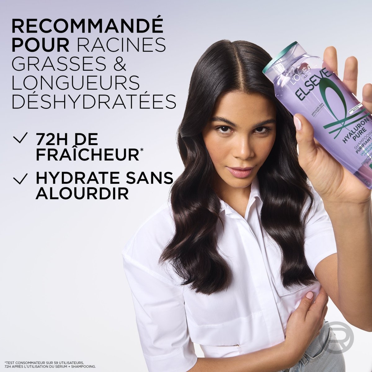 L'Oréal Paris Elseve Hyaluron Pure - Après Shampoing Demelant Rehydratant 72h - 200ml - L'Oréal Paris | BeautyForYou.ma