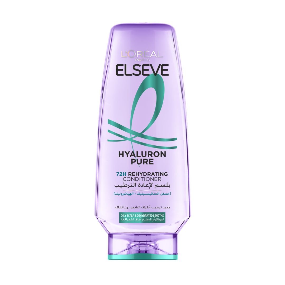 L'Oréal Paris Elseve Hyaluron Pure - Après Shampoing Demelant Rehydratant 72h - 200ml - L'Oréal Paris | BeautyForYou.ma