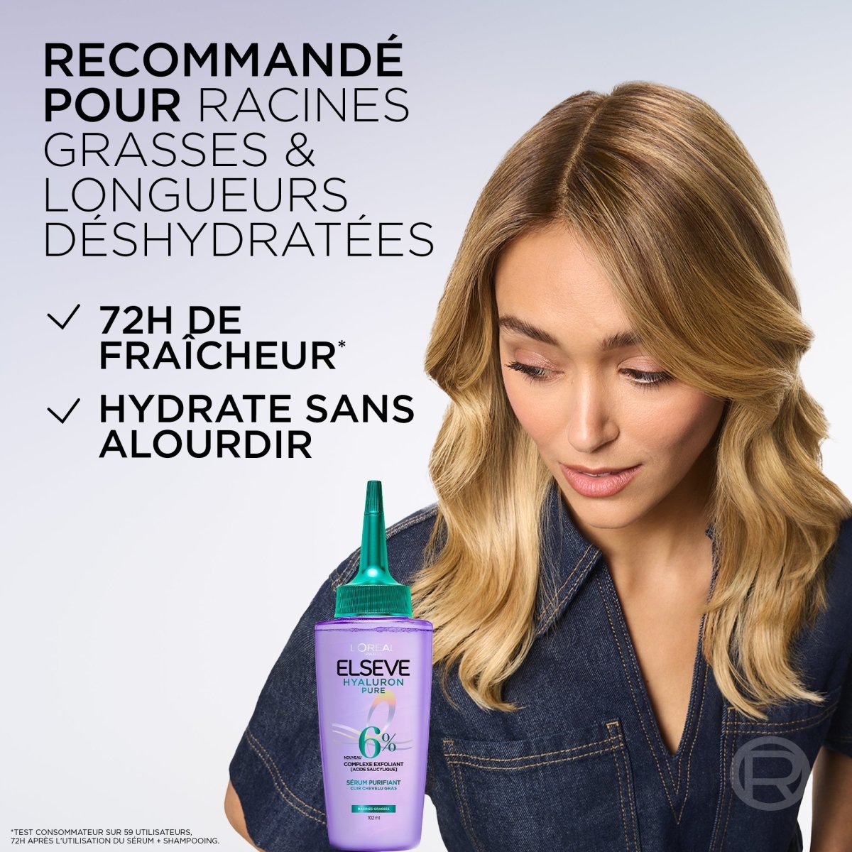 L'Oréal Paris Elseve Hyaluron Pure - Sérum Purifiant Cuir Chevelu Gras - 102 ml - L'Oréal Paris | BeautyForYou.ma