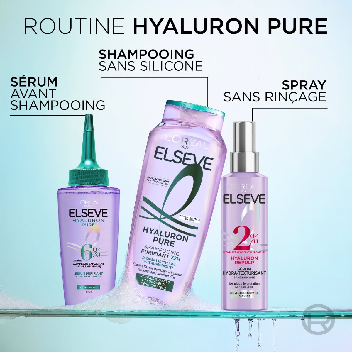 L'Oréal Paris Elseve Hyaluron Pure - Sérum Purifiant Cuir Chevelu Gras - 102 ml - L'Oréal Paris | BeautyForYou.ma