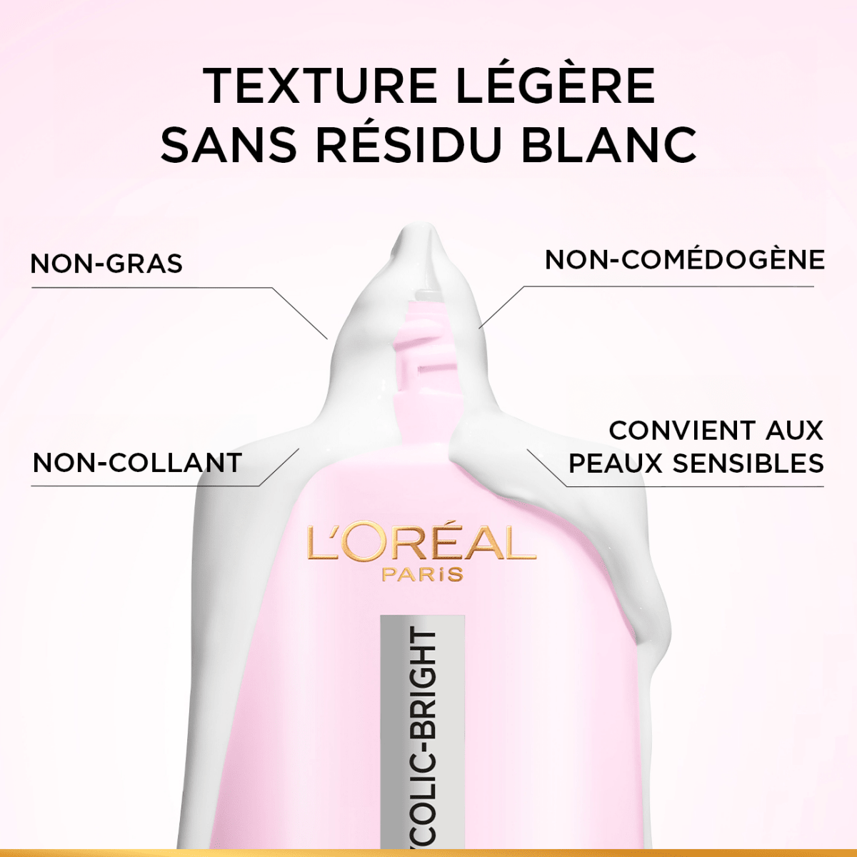L’Oréal Paris Glycolic Bright Fluide UV Anti - Taches SPF 50+ – 50ml - L'Oréal Paris | BeautyForYou.ma