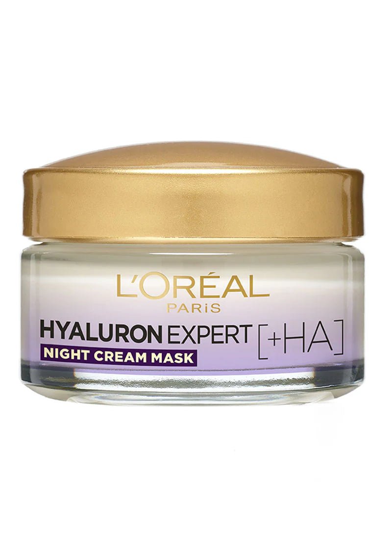 L’Oréal Paris Hyaluron Expert Crème de nuit hydratante et repulpante à l’acide hyaluronique 50 ml - L'Oréal Paris | BeautyForYou.ma