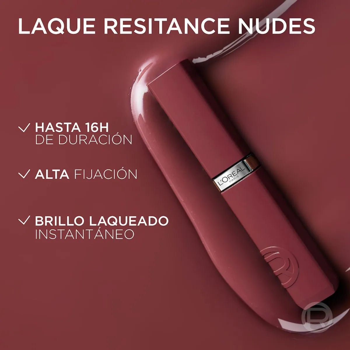 L'ORÉAL PARIS INFAILLIBLE LAQUE RESISTANCE LIQUID ROUGE À LÈVRES 625 MID BORDEAUX - L'Oréal Paris | BeautyForYou.ma