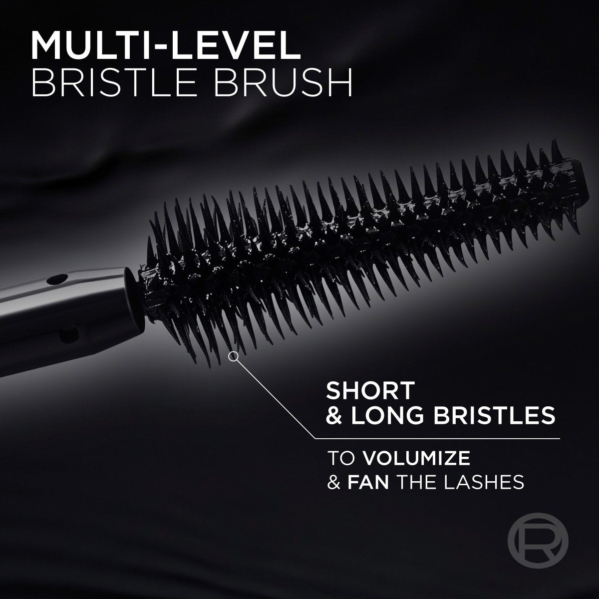 L'Oréal Paris - Mascara Volume Millions de Cils - Regard Panoramique & Cils Démultipliés - Formule Ultra-Flexible - Sans Paquets - Panorama - Teinte : All Night Black (Noir Intense) - L'Oréal Paris | BeautyForYou.ma