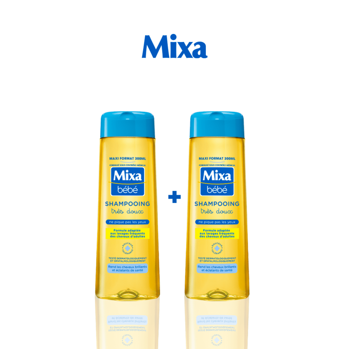 LOT 2 MIXA BB SHP NOR BTL 300ML FRI A - Mixa | BeautyForYou.ma