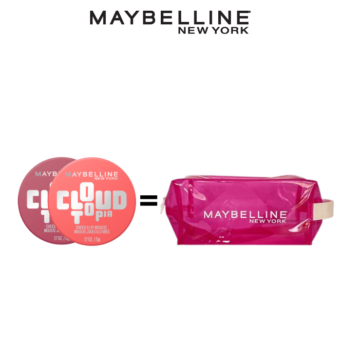 LOT DE 2 CLOUD TOPIA 01 05 = GIFT - Maybelline | BeautyForYou.ma