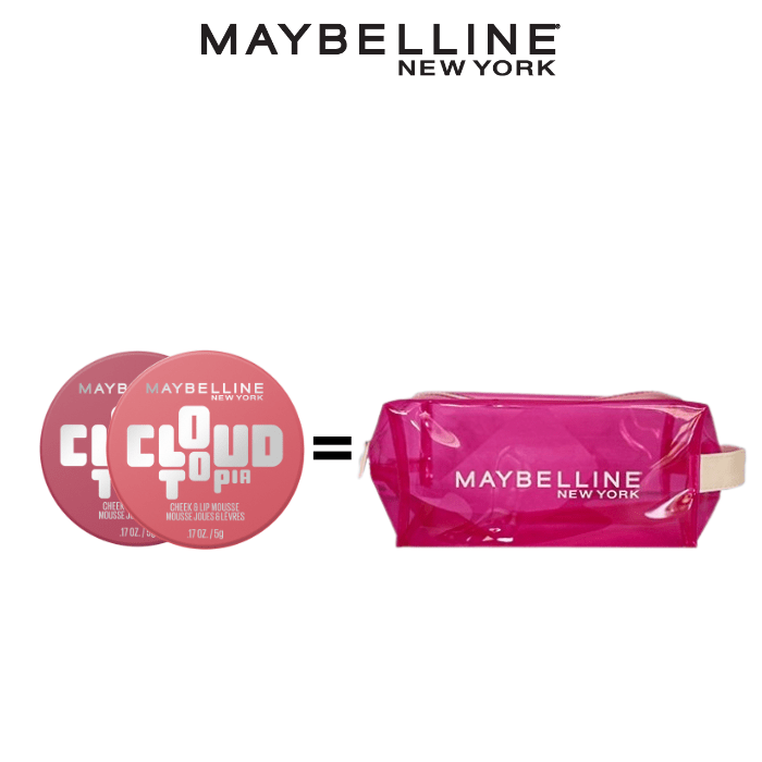 LOT DE 2 CLOUD TOPIA 01 08 = GIFT - Maybelline | BeautyForYou.ma