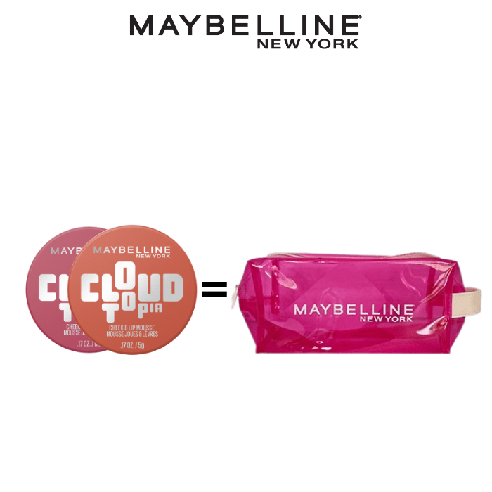 LOT DE 2 CLOUD TOPIA 01 12 = GIFT - Maybelline | BeautyForYou.ma
