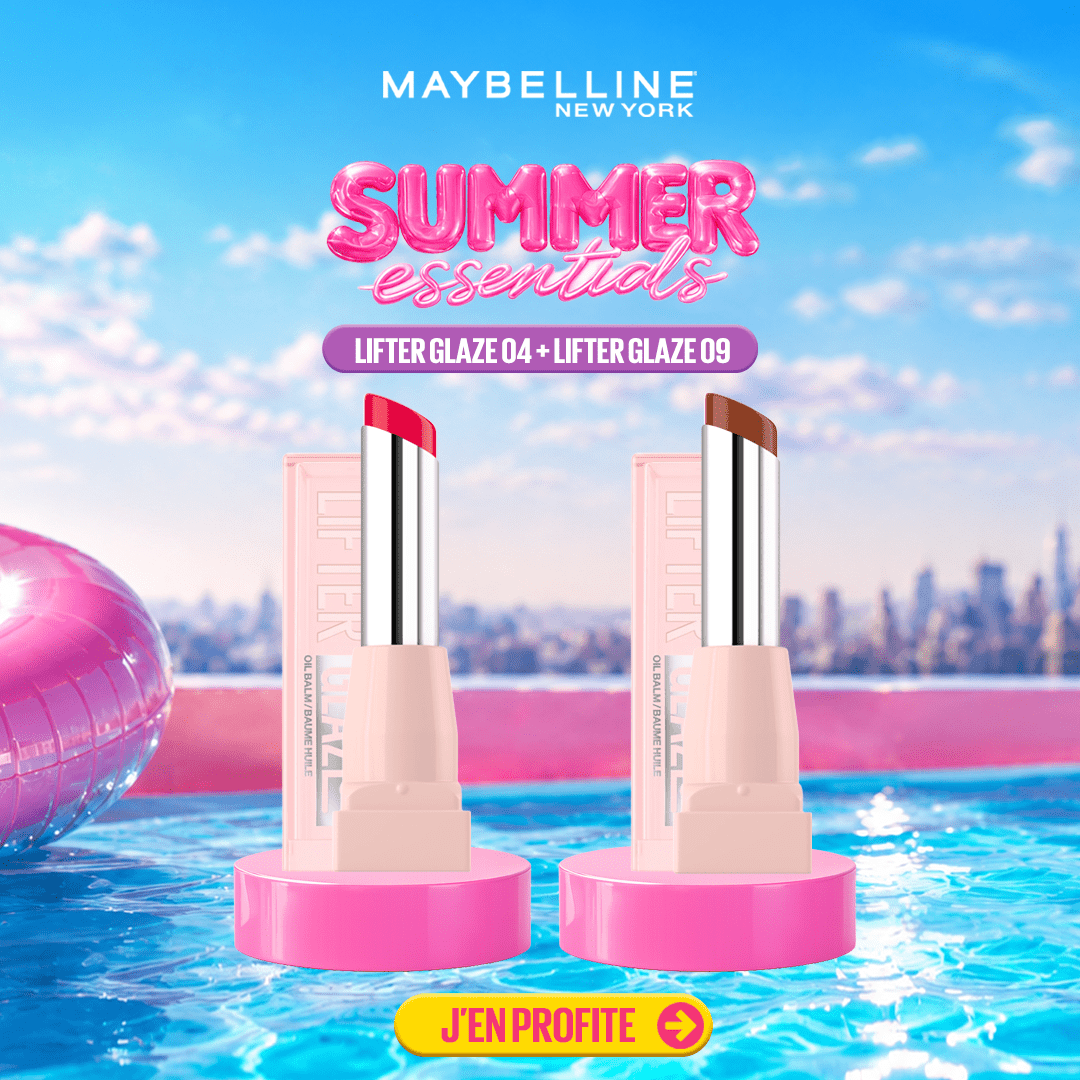LOT DE 2 LIFTER GLAZE 004 / LIFTER GLAZA 009 - Maybelline | BeautyForYou.ma