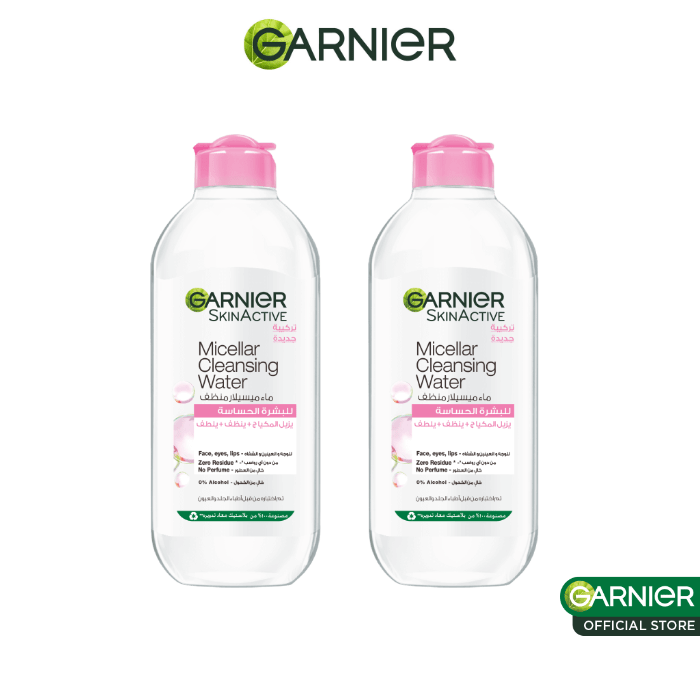 Lot de 2 micellaires PS 400ML - Garnier | BeautyForYou.ma