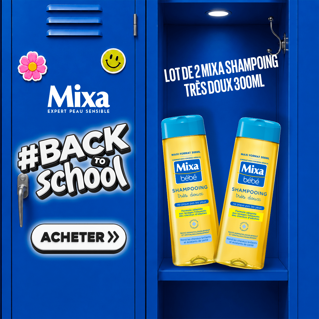 LOT DE 2 MIXA BB SHP NORM 2026 - Mixa | BeautyForYou.ma