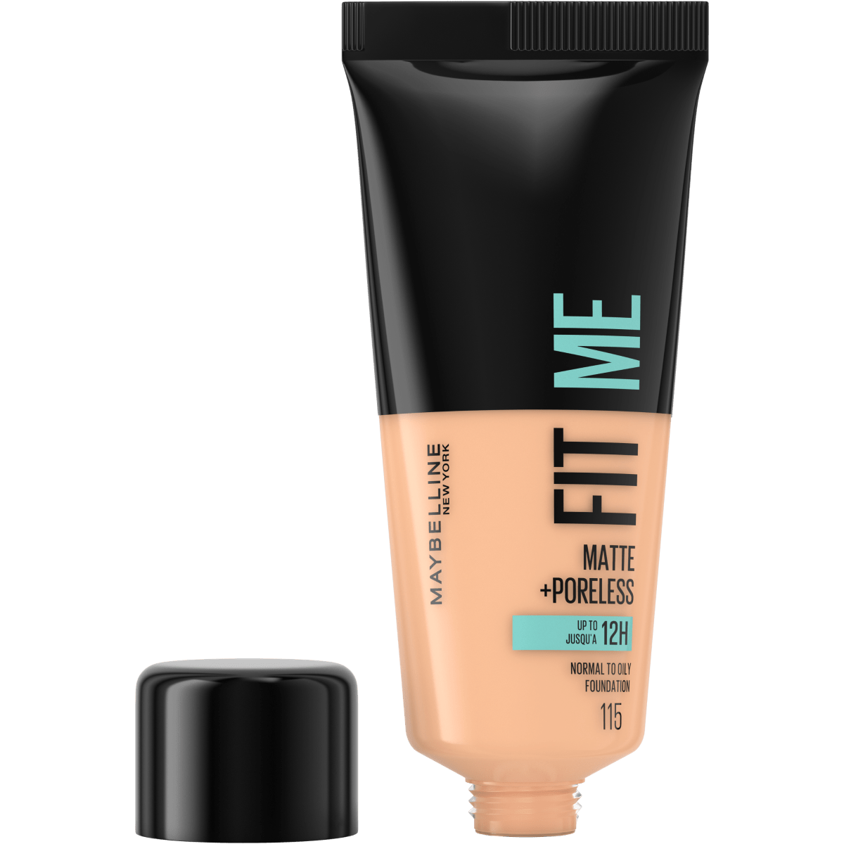 Maybelline FIT ME FDT MATTE PORELESS 115 NU INT - Maybelline | BeautyForYou.ma
