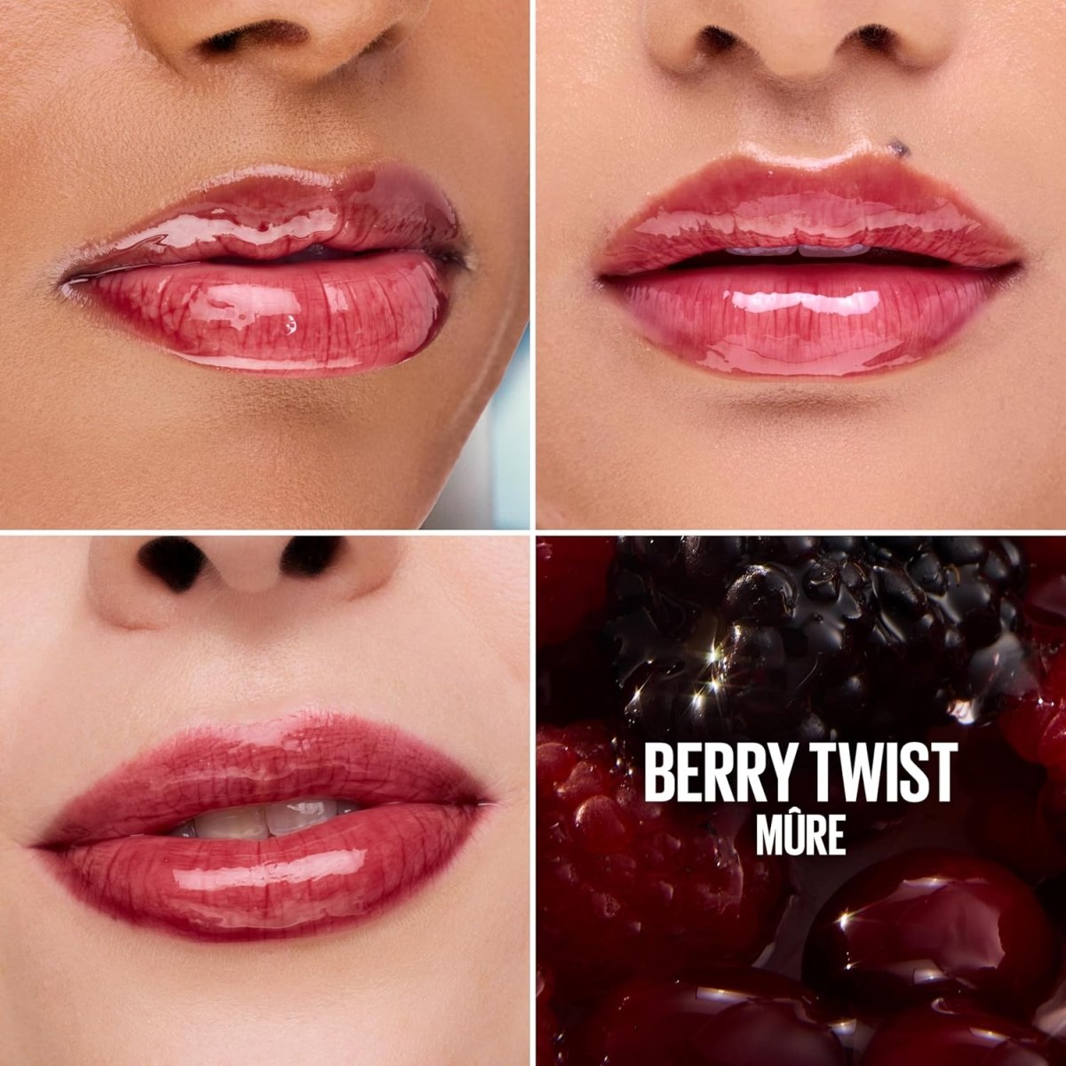 Maybelline Lifter Gel Brillant Lèvres Hydratation 24H Berry Twist - Maybelline | BeautyForYou.ma