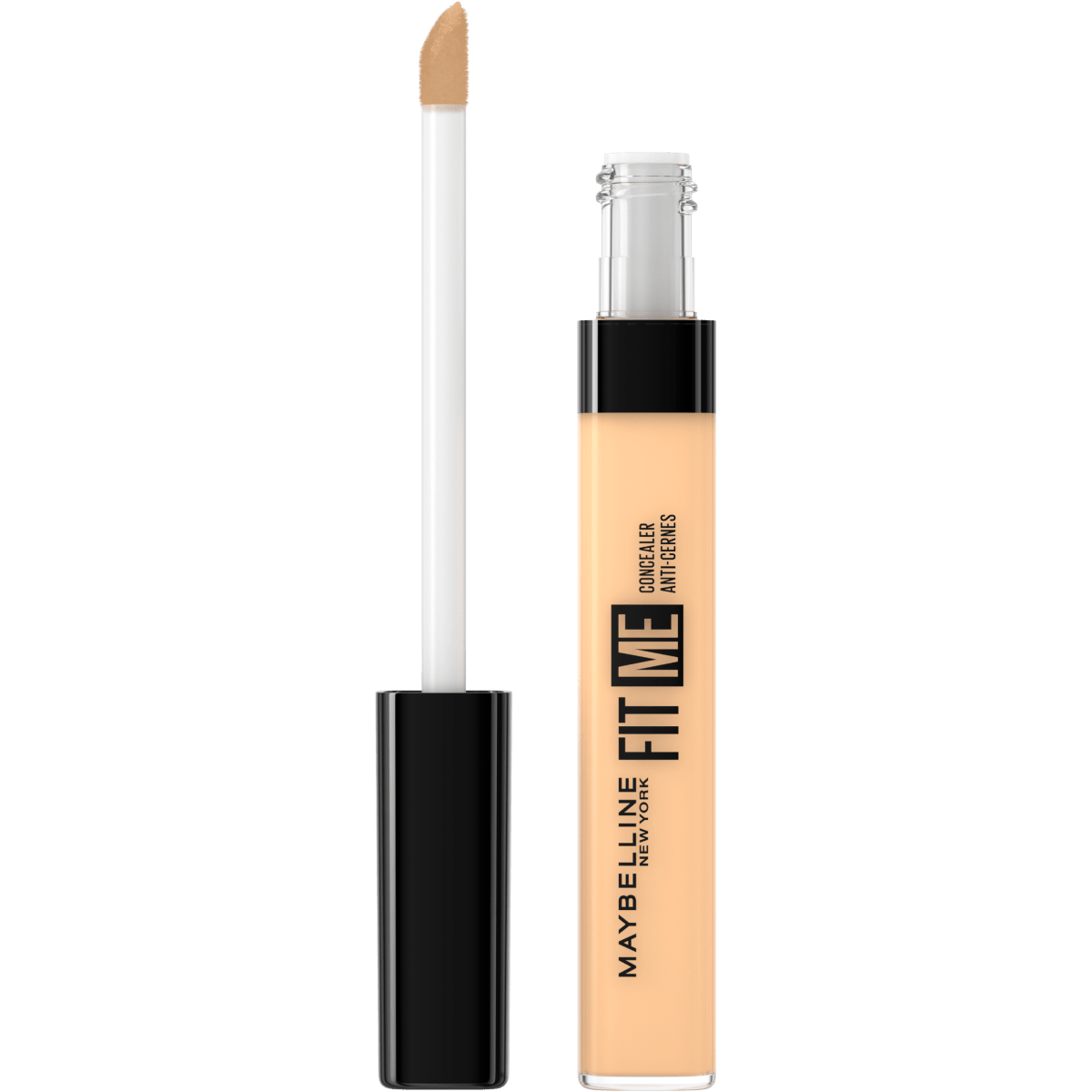 Maybelline New-York - Anti-cernes Liquide Ton Sur Ton Fit Me Matte & Poreless - Teinte : Sable (20) - 6,8 ml - Maybelline | BeautyForYou.ma