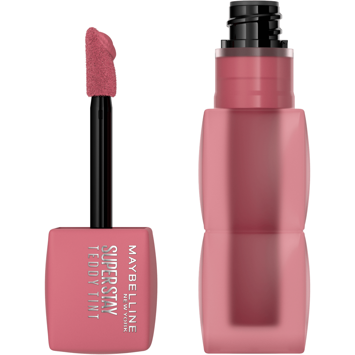 Maybelline New York - Blush à Lèvres Teddy Tint - Effet Mat Fondu - Tenue Longue Durée - Teinte : Kneehigh (55) - Contenance : 5 ml - Maybelline | BeautyForYou.ma