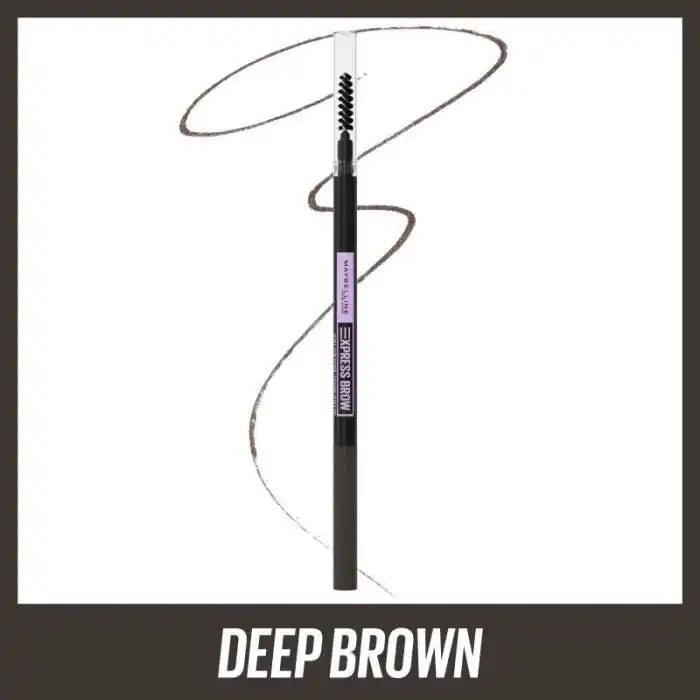 Maybelline New York - Crayon à Sourcils Express Brow Ultra Slim 05 Deep Brown - Maybelline | BeautyForYou.ma