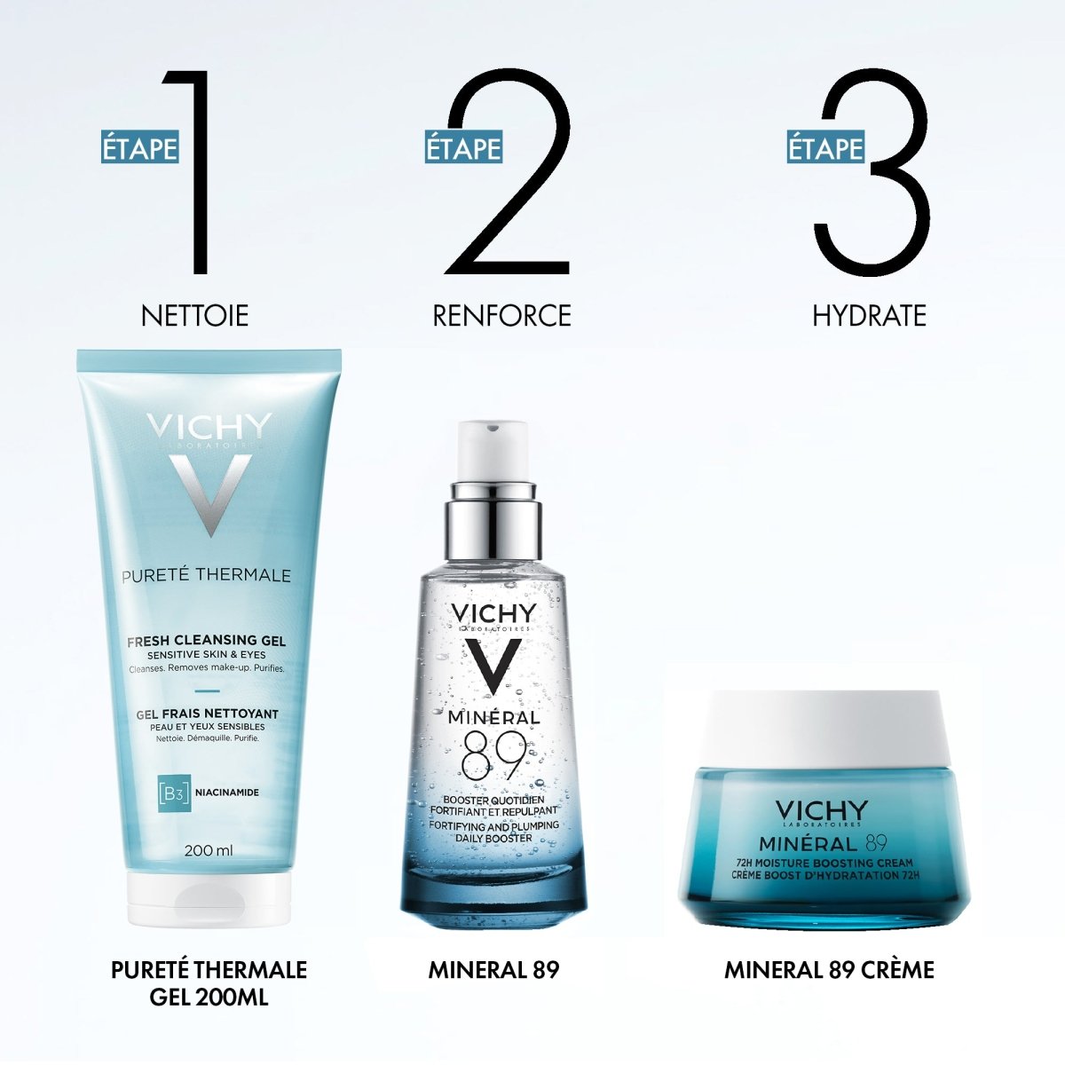 MINERAL 89 50ML - Vichy | BeautyForYou.ma