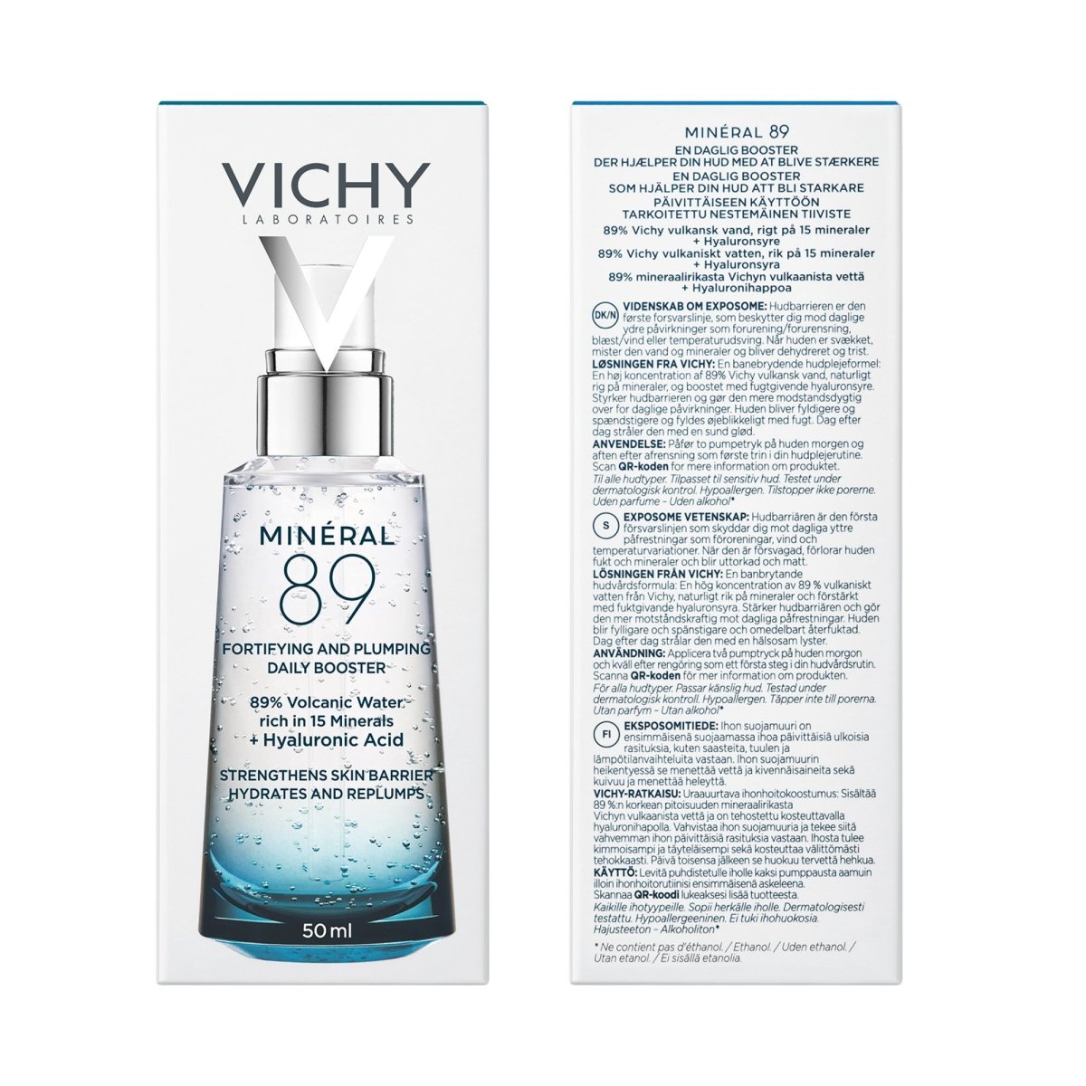 MINERAL 89 50ML - Vichy | BeautyForYou.ma