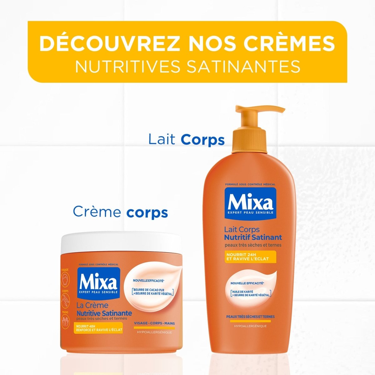 Mixa Crème Nutritive Satinante Multi-Usage - Mixa | BeautyForYou.ma