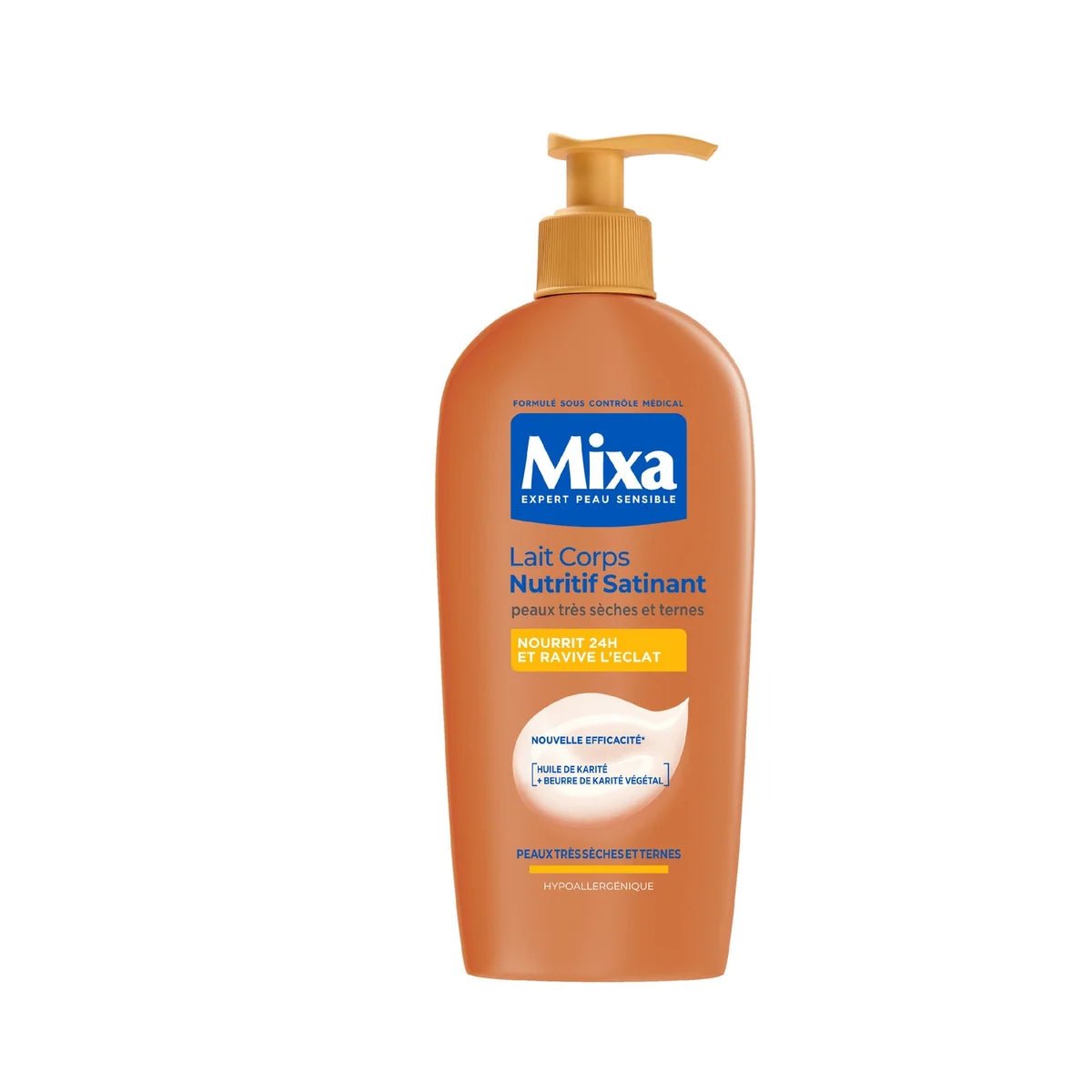 Mixa Lait Corps Nutritif Satinant 250ml - Mixa | BeautyForYou.ma