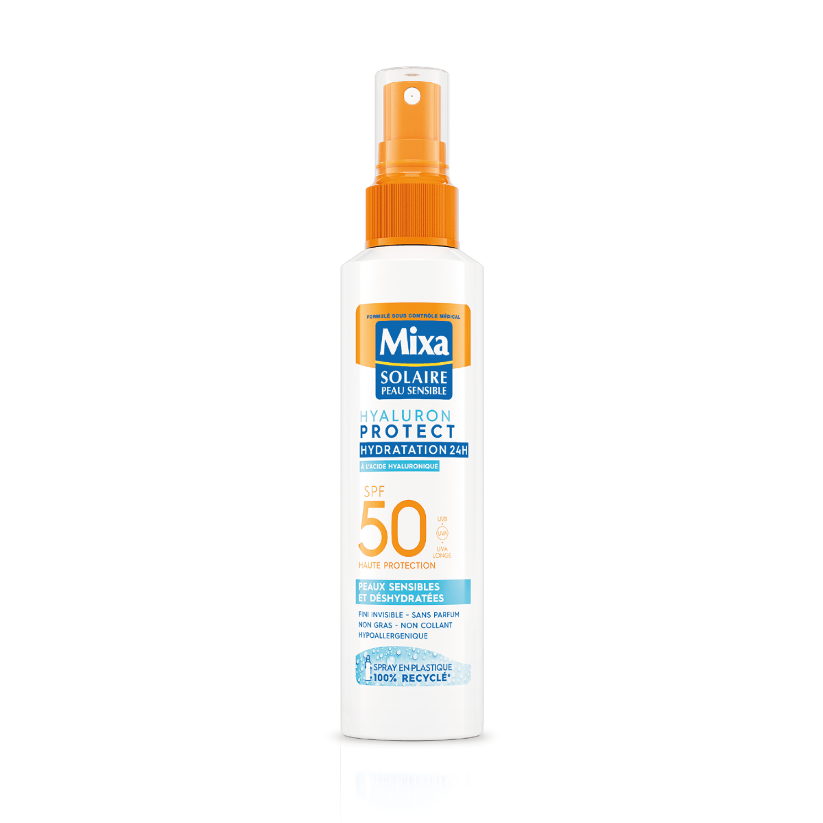 MIXA SPRAY HYALURON SPF50 SP150 - Mixa | BeautyForYou.ma