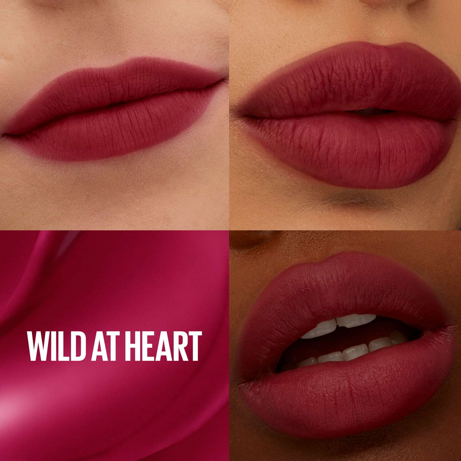 Maybelline New York - Blush à Lèvres Teddy Tint - Teinte : WILD AT HEART (50) - Contenance : 5 ml
