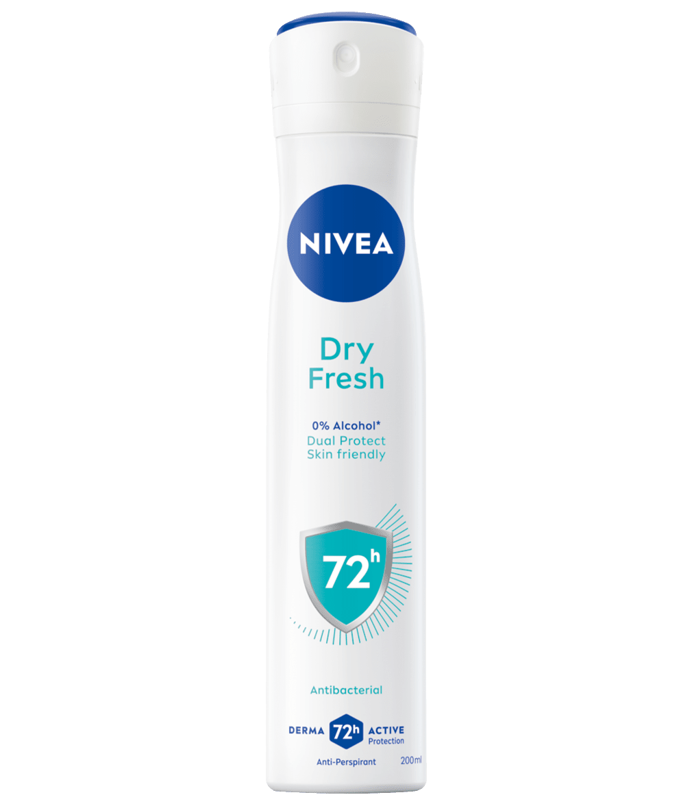 NIVEA, Déodorant Femme, Dry Fresh, Spray 200ml - 88697
