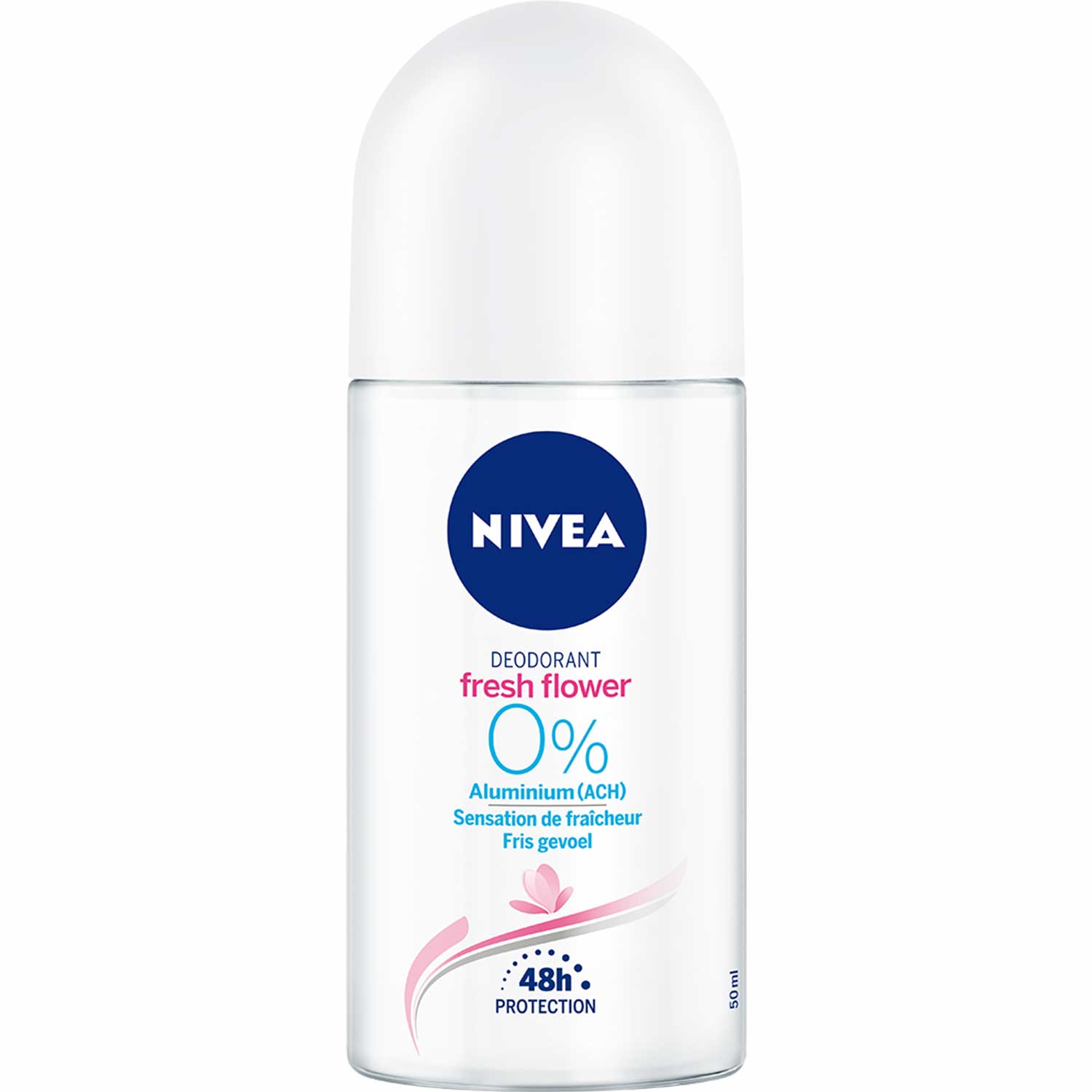 NIVEA Déodorant Femme Fresh Flower Roll - on 50ml - 80062