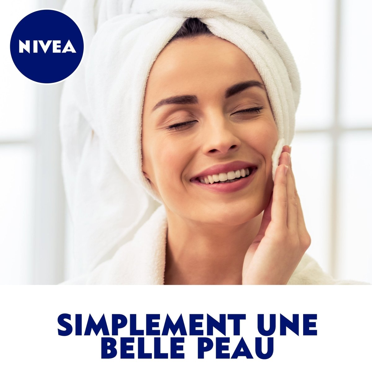 NIVEA, Eau Micellaire Démaquillante Rose Water, 400 ml - 82366