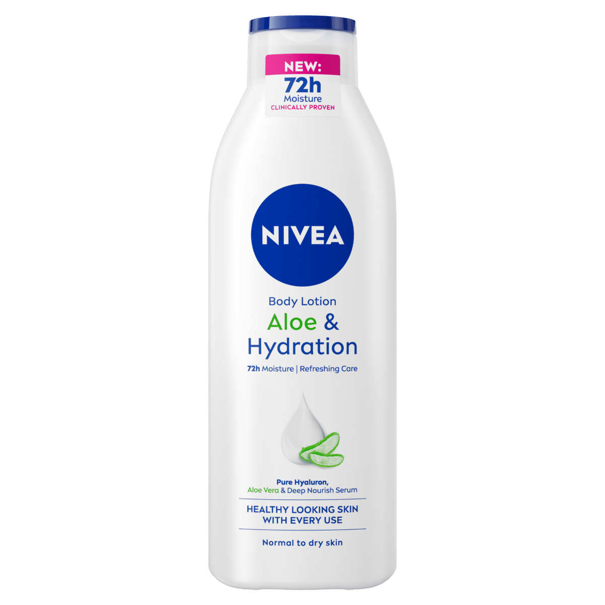 NIVEA, Lait Corps Aloé Vera peaux normales à sèches, 250ml - 88395